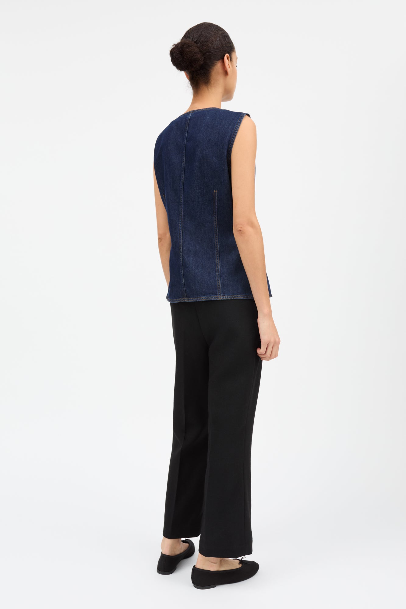 Skall Studio Tammy vest Vest Indigo blue