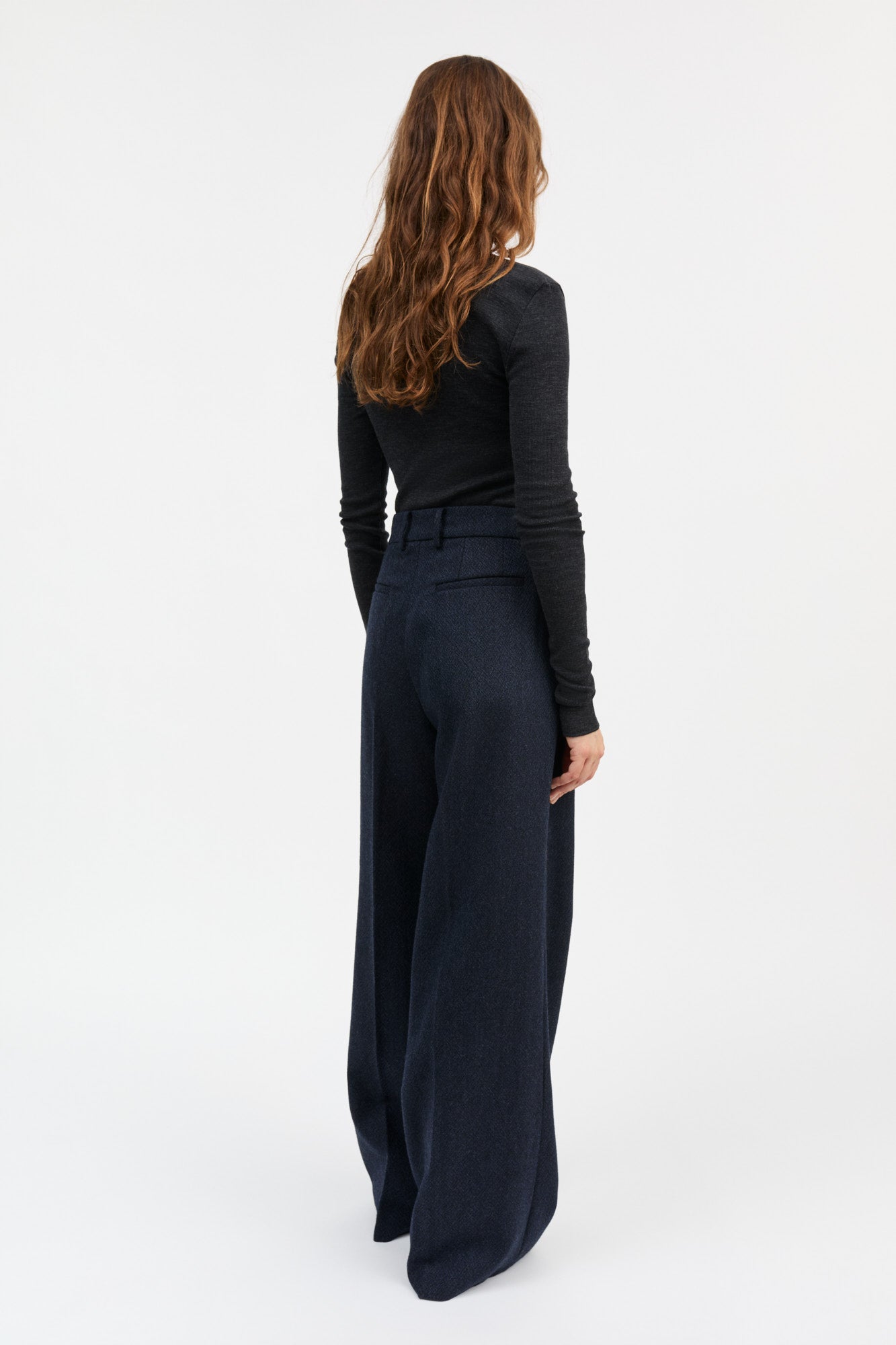 Skall Studio Thom trousers Trousers Navy black