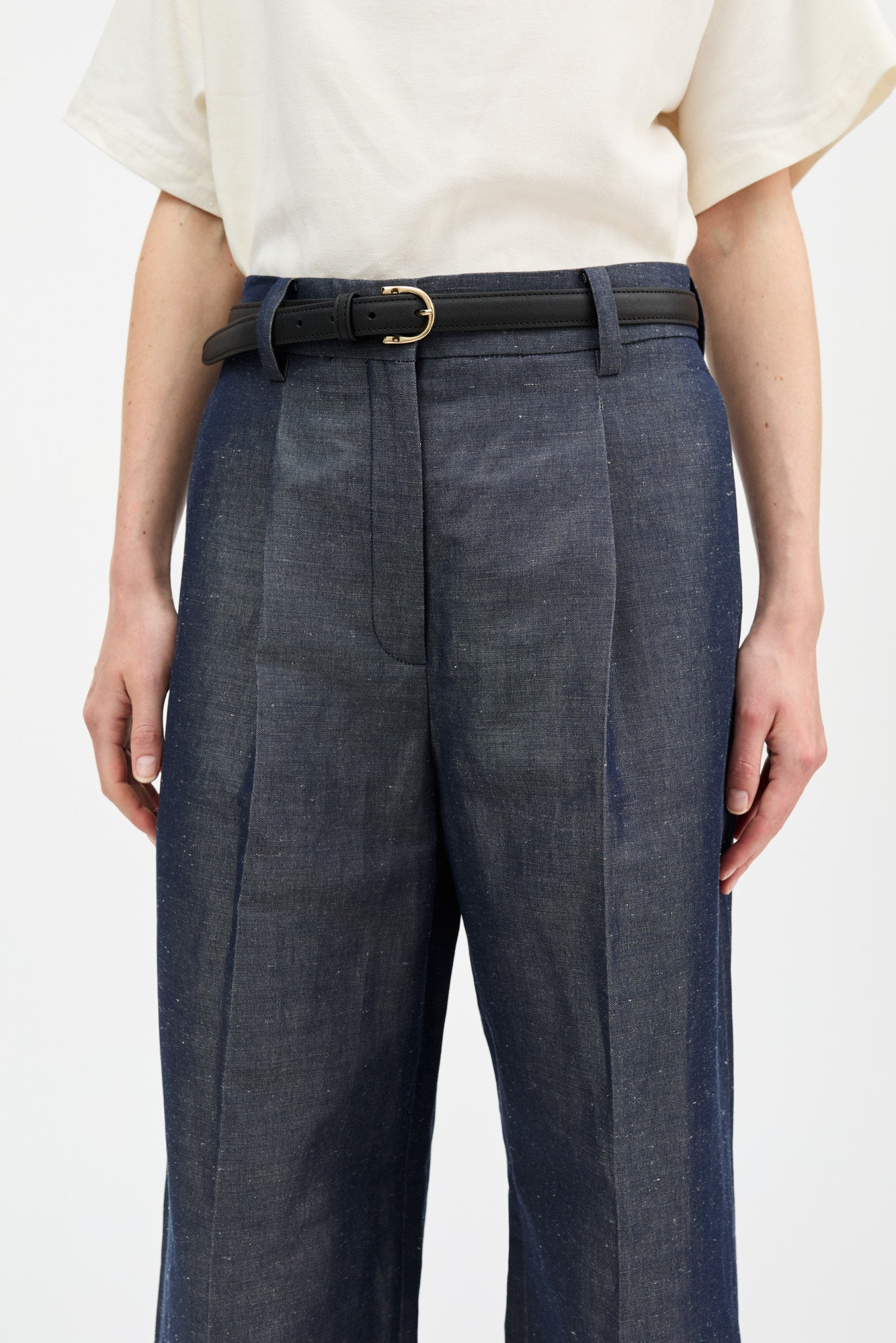 Skall Studio Thom trousers Trousers Night blue
