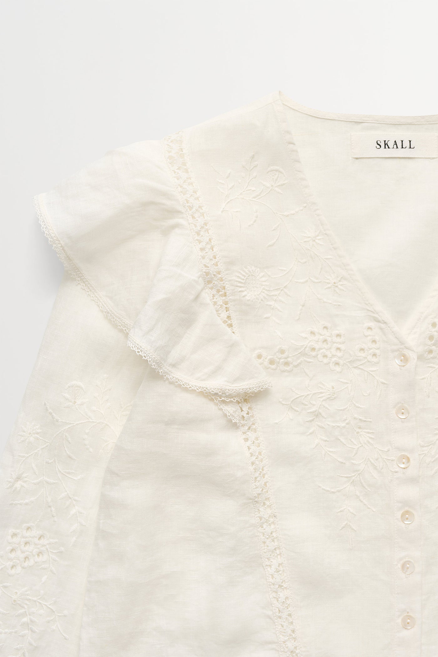 Skall Studio Velina blouse Blouse Off white