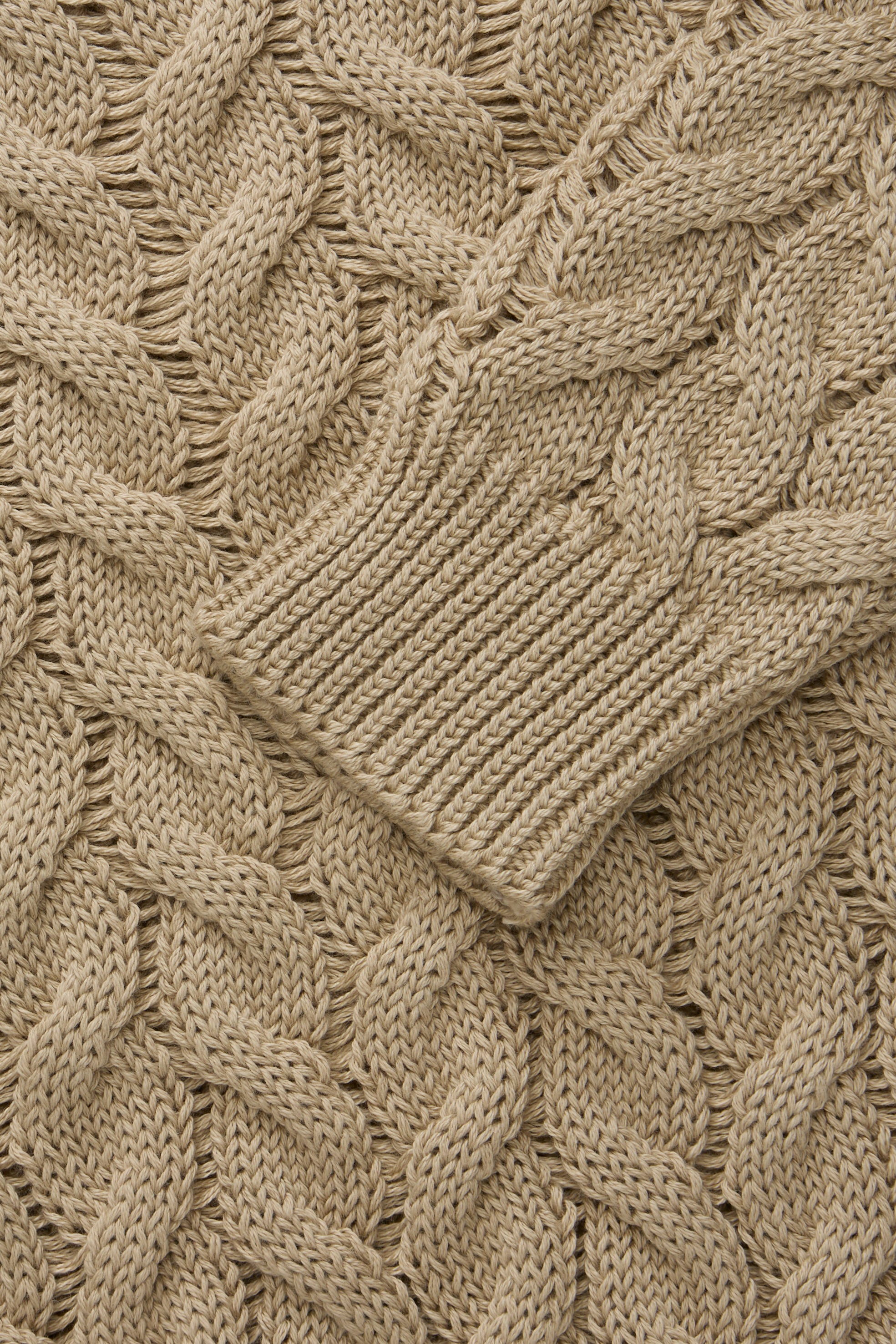 Skall Studio Wavy O-neck jumper Jumper Warm beige