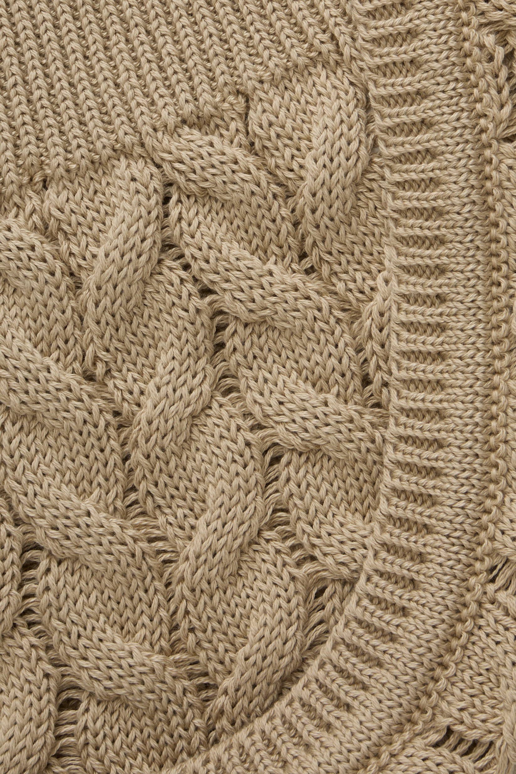 Skall Studio Wavy top Jumper Warm beige