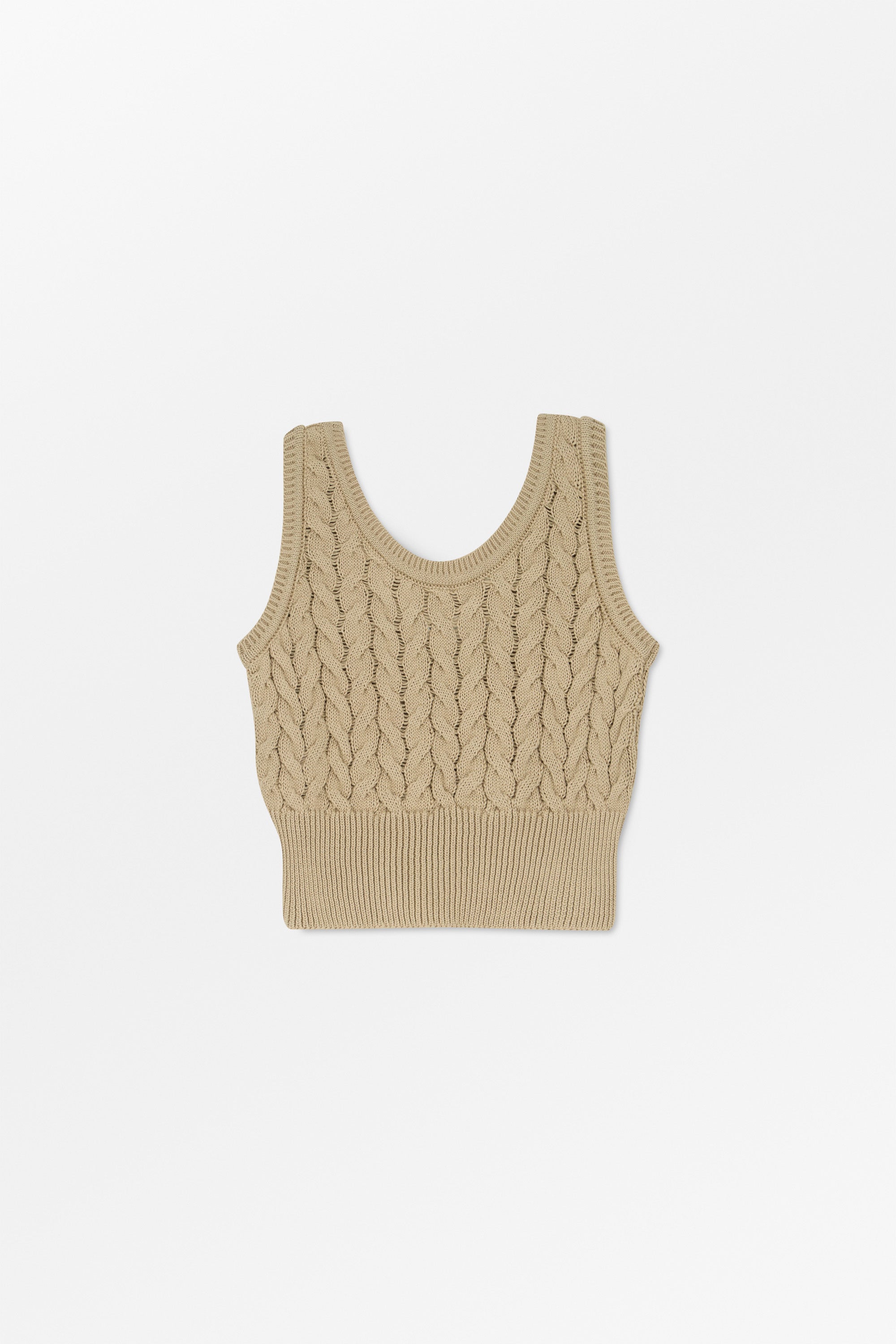 Skall Studio Wavy top Jumper Warm beige