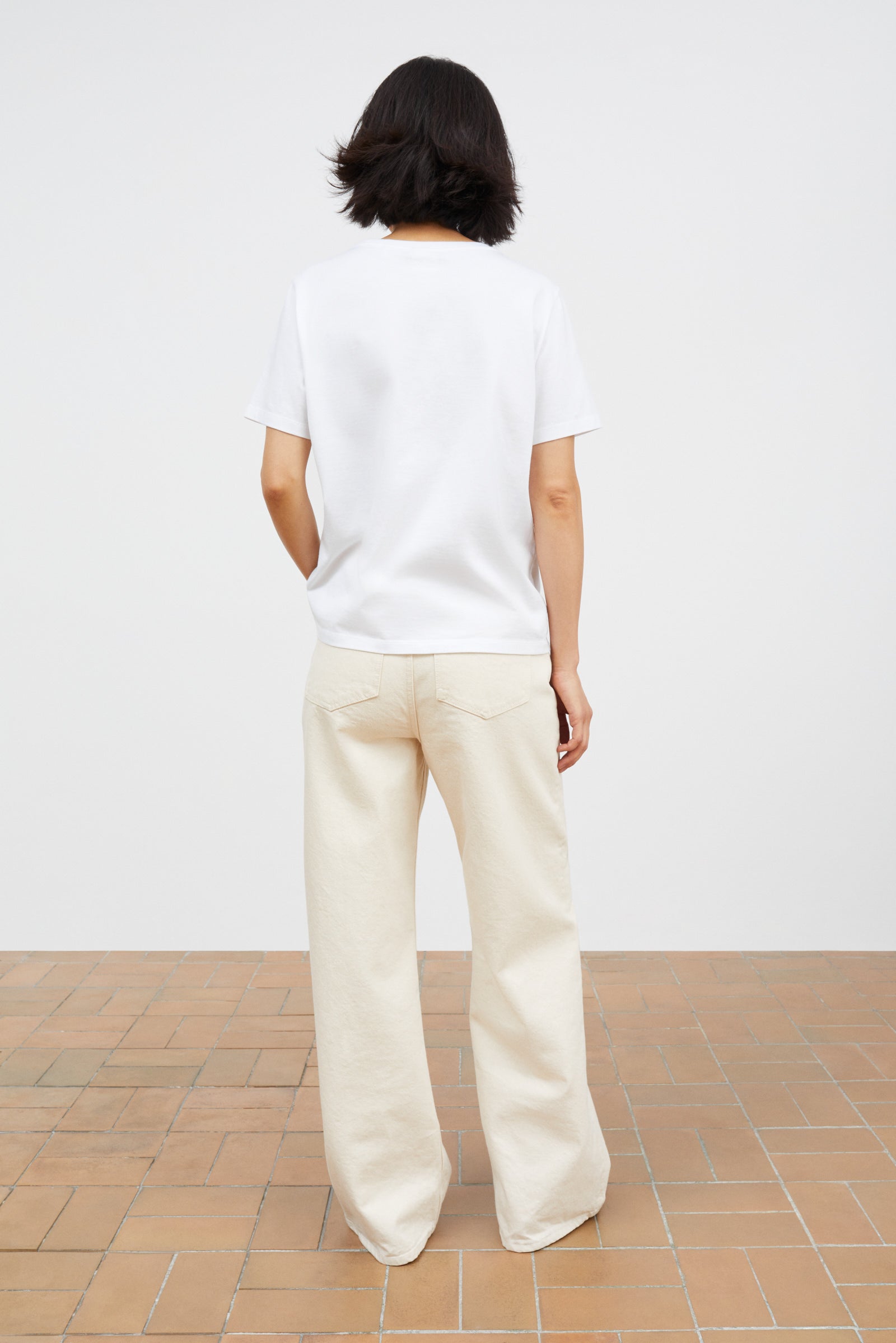 Skall Studio Willow wide jeans Jeans Ecru