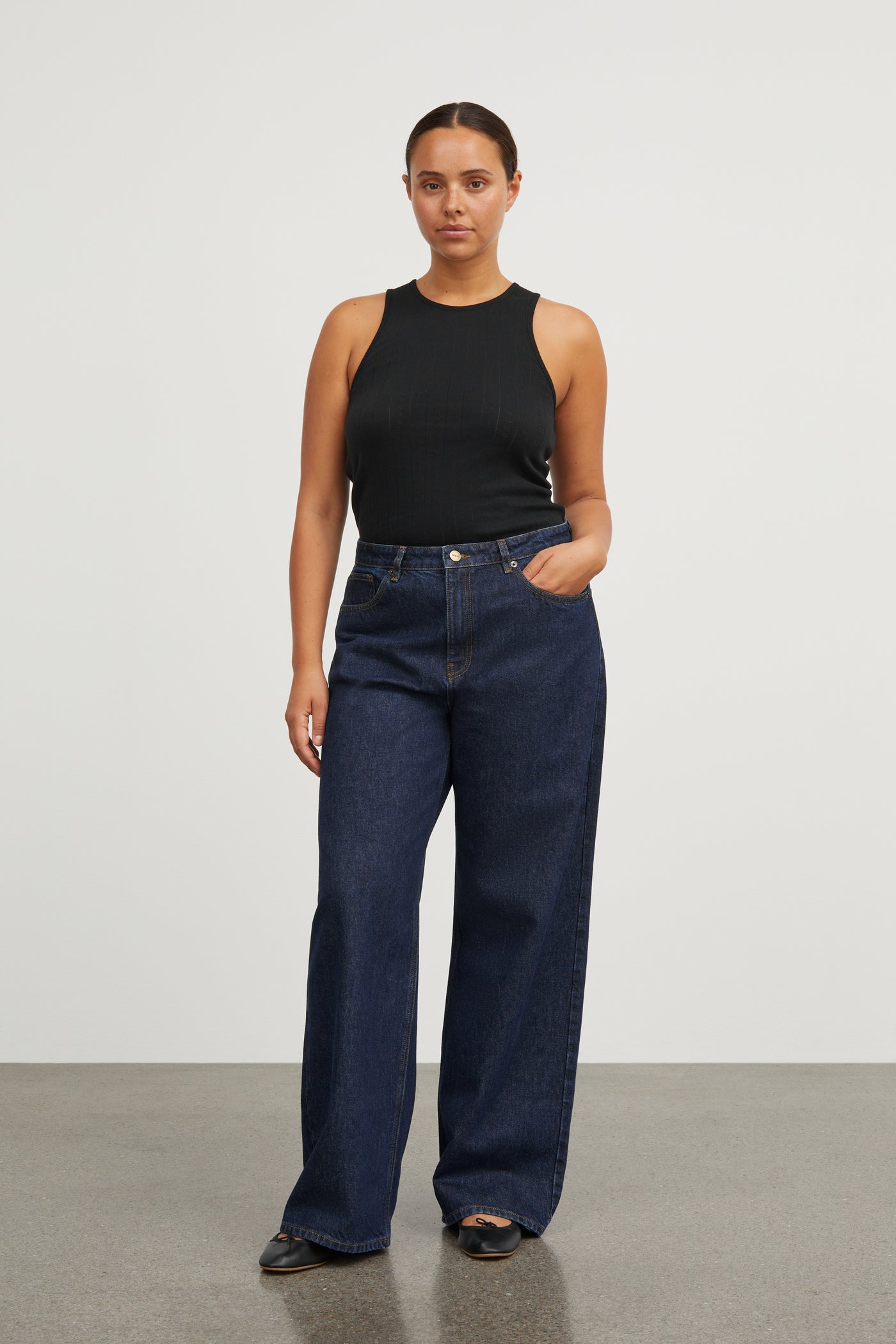 Skall Studio Willow wide jeans Jeans Indigo blue