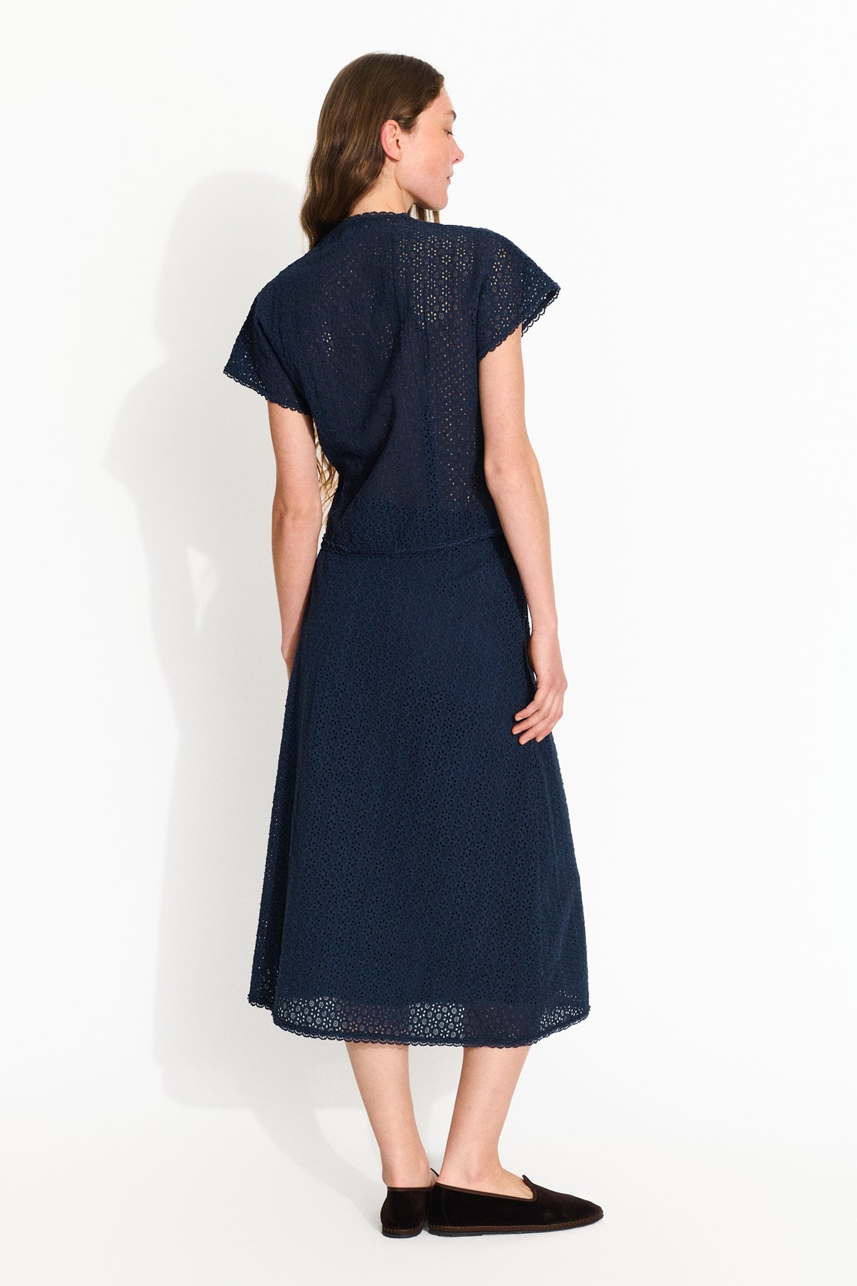 Skall Studio Winona blouse Blouse Dark navy