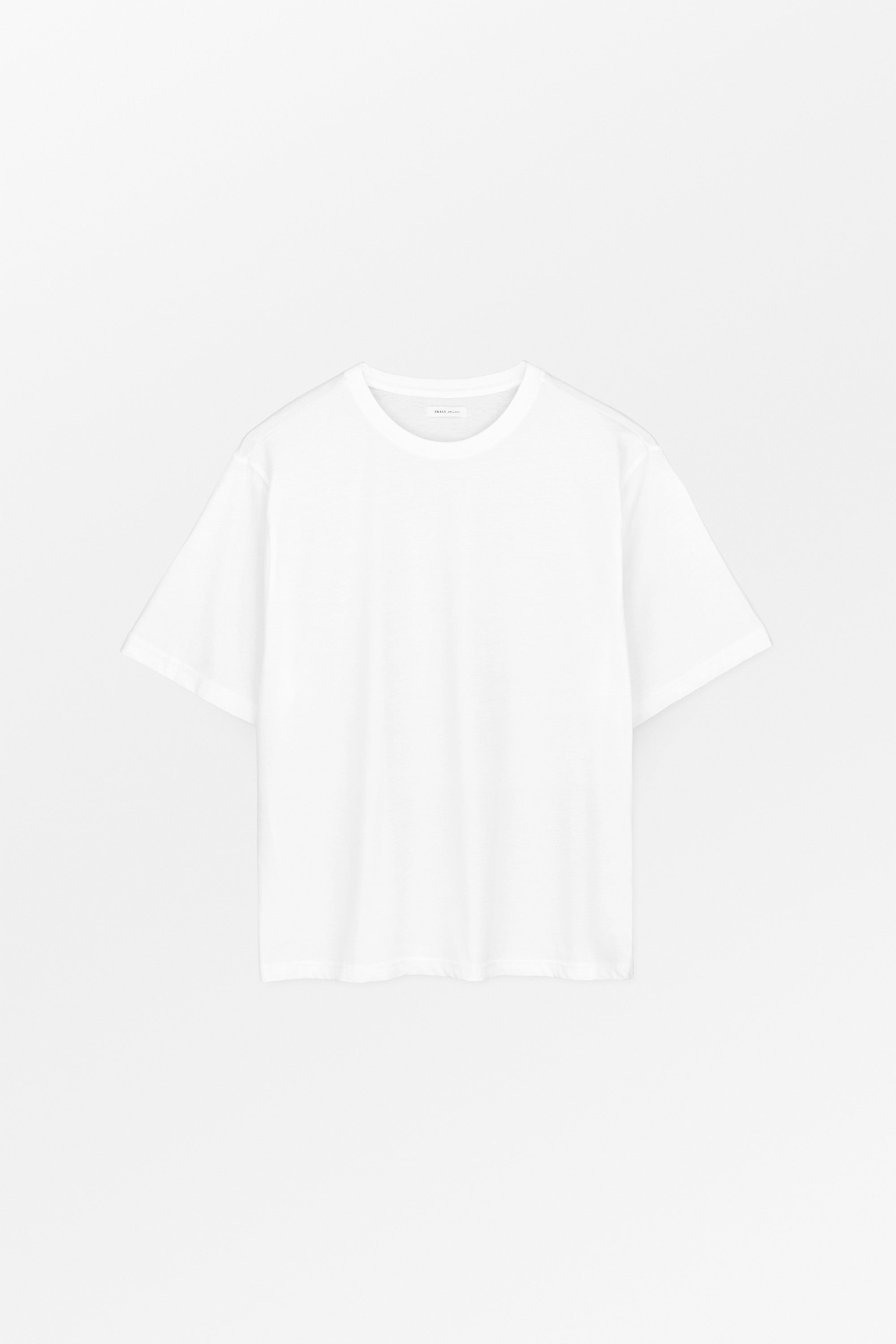Skall Studio Andy oversize tee T-shirt Optic white